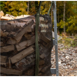 Klapisäkki max air1,5m3 kestävä täysverkkosäkki uudelleen käytettävä puuvirrat.fi verkkokaupasta nopealla toimituksella.