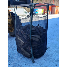 Klapisäkki max air1,5m3 kestävä täysverkkosäkki uudelleen käytettävä puuvirrat.fi verkkokaupasta nopealla toimituksella.