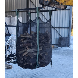 Klapisäkki max air1,5m3 kestävä täysverkkosäkki uudelleen käytettävä puuvirrat.fi verkkokaupasta nopealla toimituksella.