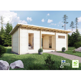 LUOMAN KUOVI SAUNA & PIHARAKENNUS 7X3M