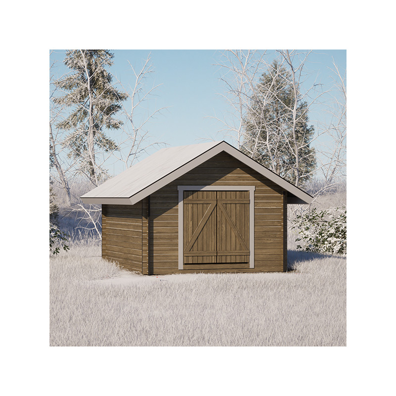 HÖYLÄHIRSIVARASTO 3X3