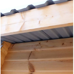 HÖYLÄHIRSIVARASTO 3X3M VINOSEINÄLLÄ