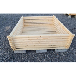 2x2m puuliiteri pyöröhirrestä