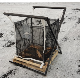 Pikku musta 1m3, täysverkkosäkki puuvirrat.fi verkkokaupasta nopealla toimituksella