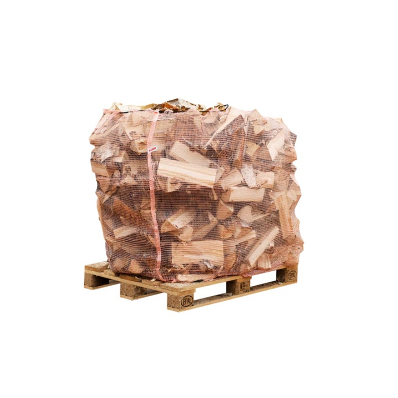 Verkkoklapisäkki 1m3 verkkosäkki lavalle edulliseen hintaan Puuvirrat.fi verkkokaupasta.