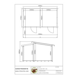 Lillevilla Kihu 13,2 m² / 70 mm