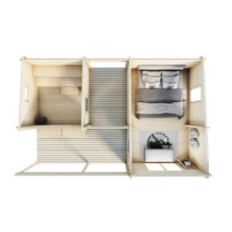 Lillevilla Kiuru 33,58 m² / 70 mm