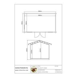 Lillevilla Koskelo 15 m² / 70 mm