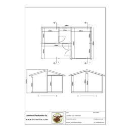 Lillevilla Koskikara 33,58 m² / 70 mm