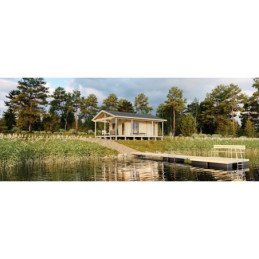 Lillevilla Merihanhi 26 m² / 70 mm