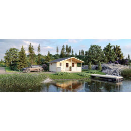 Lillevilla Ruokki 20 m² / 70 mm