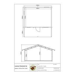 Lillevilla Ruokki 20 m² / 70 mm