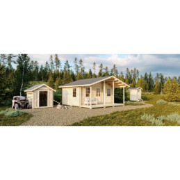 Lillevilla Sotka 20 m² / 70 mm