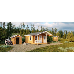 Lillevilla Sotka 20 m² / 70 mm