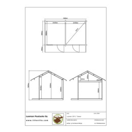 Lillevilla Tiainen 15,3 m² / 70 mm