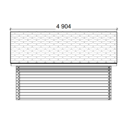 LP GARDEN S-L (16,4 M²) SUORASEINÄINEN PIHAVARASTO | Puuvirrat