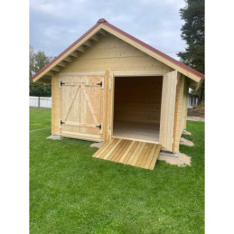 LP GARDEN S-L (16,4 M²) SUORASEINÄINEN PIHAVARASTO | Puuvirrat