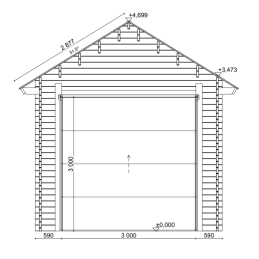Caravantalli AT30T 29,9 m² – Korkea Hirsitalli | Puuvirrat