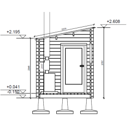 KUUTIO SAUNA (4,2 M²) | Puuvirrat