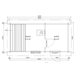 YLLÄS SAUNA (11,2 M²) | Puuvirrat