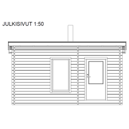 YLLÄS SAUNA (11,2 M²) | Puuvirrat