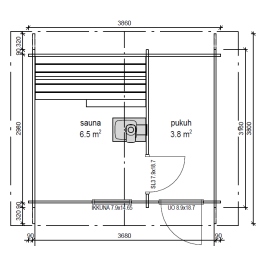 PALLAS SAUNA (11 M²) | Puuvirrat