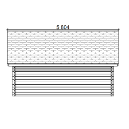 LP GARDEN S-XXL (25 M²) SUORASEINÄINEN PIHAVARASTO | Puuvirrat