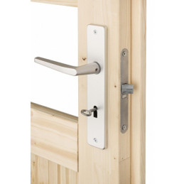 Ovi P 150x175 cm – Lasitettu pariovi piharakennukseen | Lillevilla