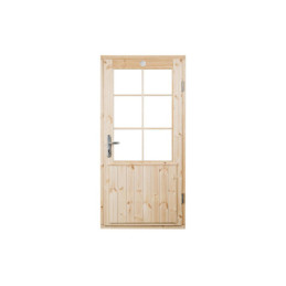 Ovi C10 90x182 cm – Eristetty lasitettu ovi | Lillevilla