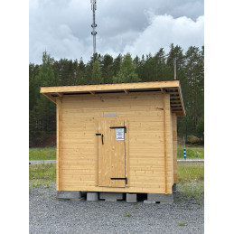 Kotimainen Pihavarasto 3 x 2m | Puuvirrat.fi