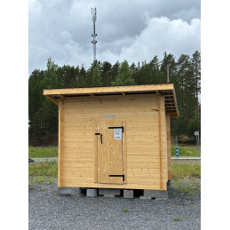Kotimainen Pihavarasto 3 x 2m | Puuvirrat.fi