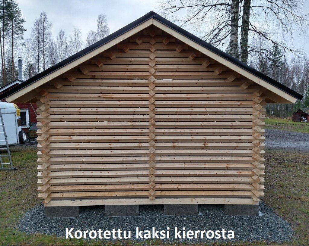4 X 4m PUULIITERIN VALMISPAKETTI PELTIKATOLLA
