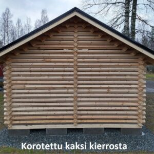 4 X 4m PUULIITERIN VALMISPAKETTI PELTIKATOLLA