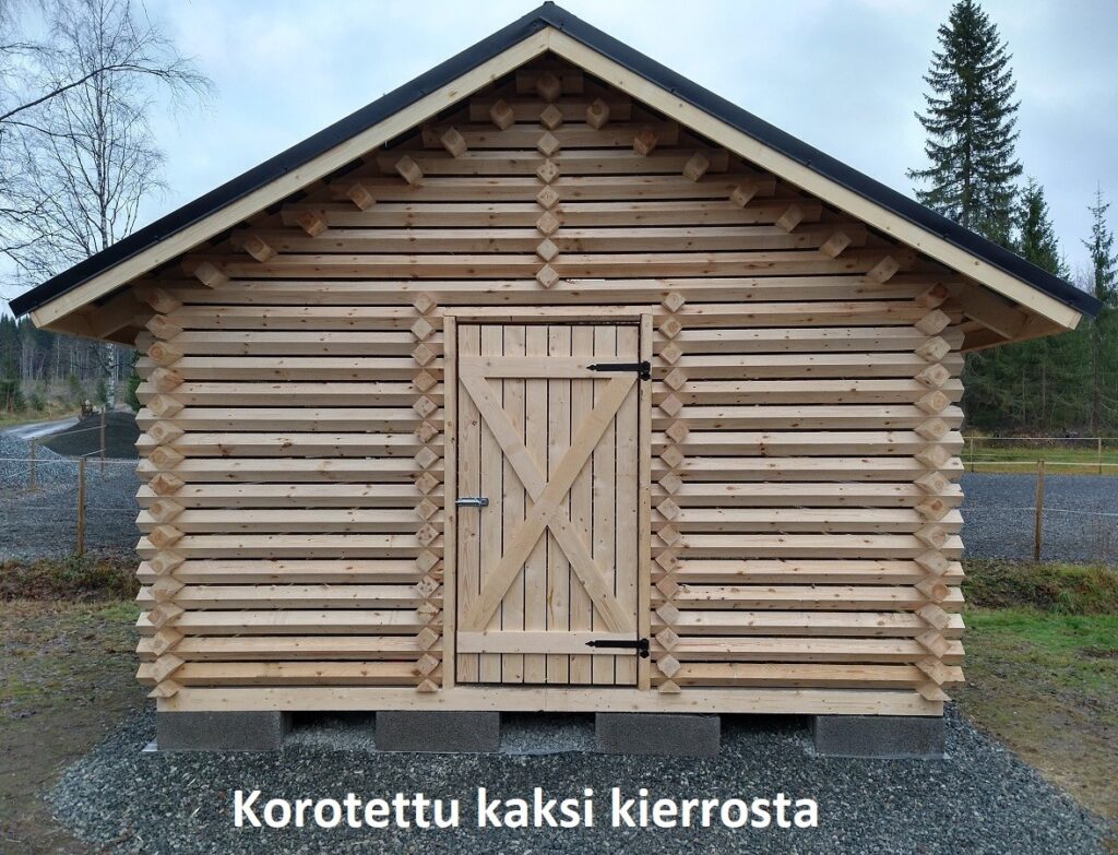 4 X 4m PUULIITERIN VALMISPAKETTI PELTIKATOLLA
