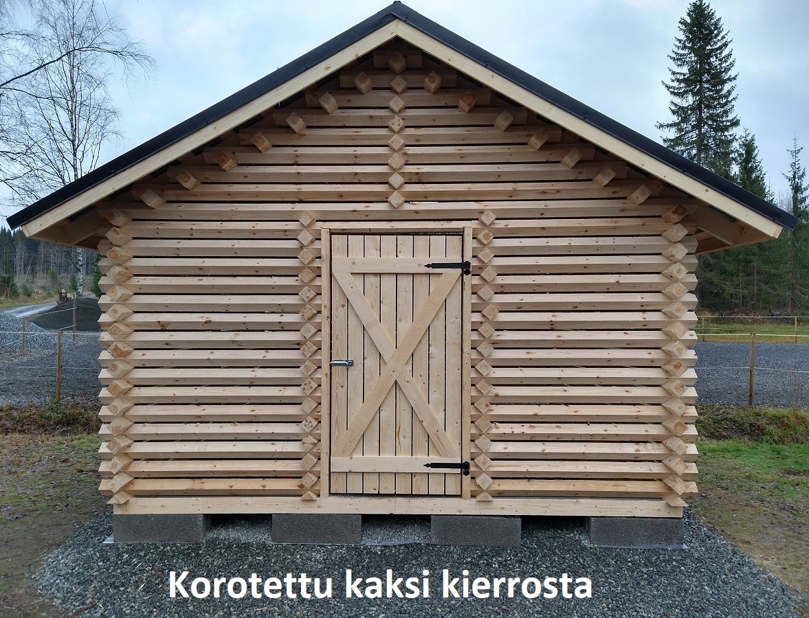 4 X 4m PUULIITERIN VALMISPAKETTI PELTIKATOLLA