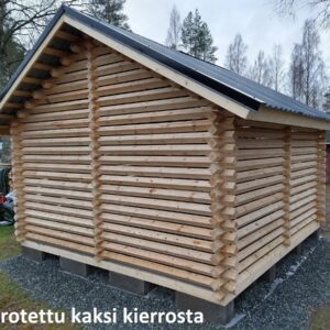 4 X 4m PUULIITERIN VALMISPAKETTI PELTIKATOLLA