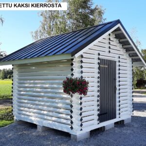 3 X 3m PUULIITERIN VALMISPAKETTI PELTIKATOLLA