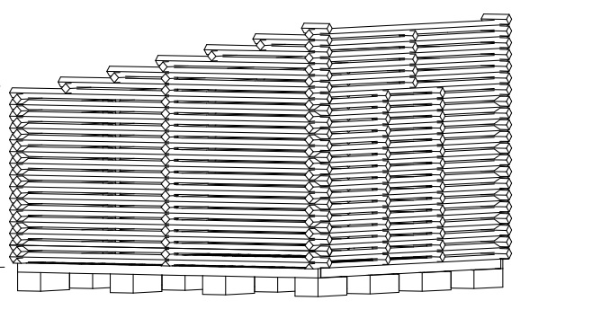 PUULIITERIN HIRSIPAKETTI 75X75MM