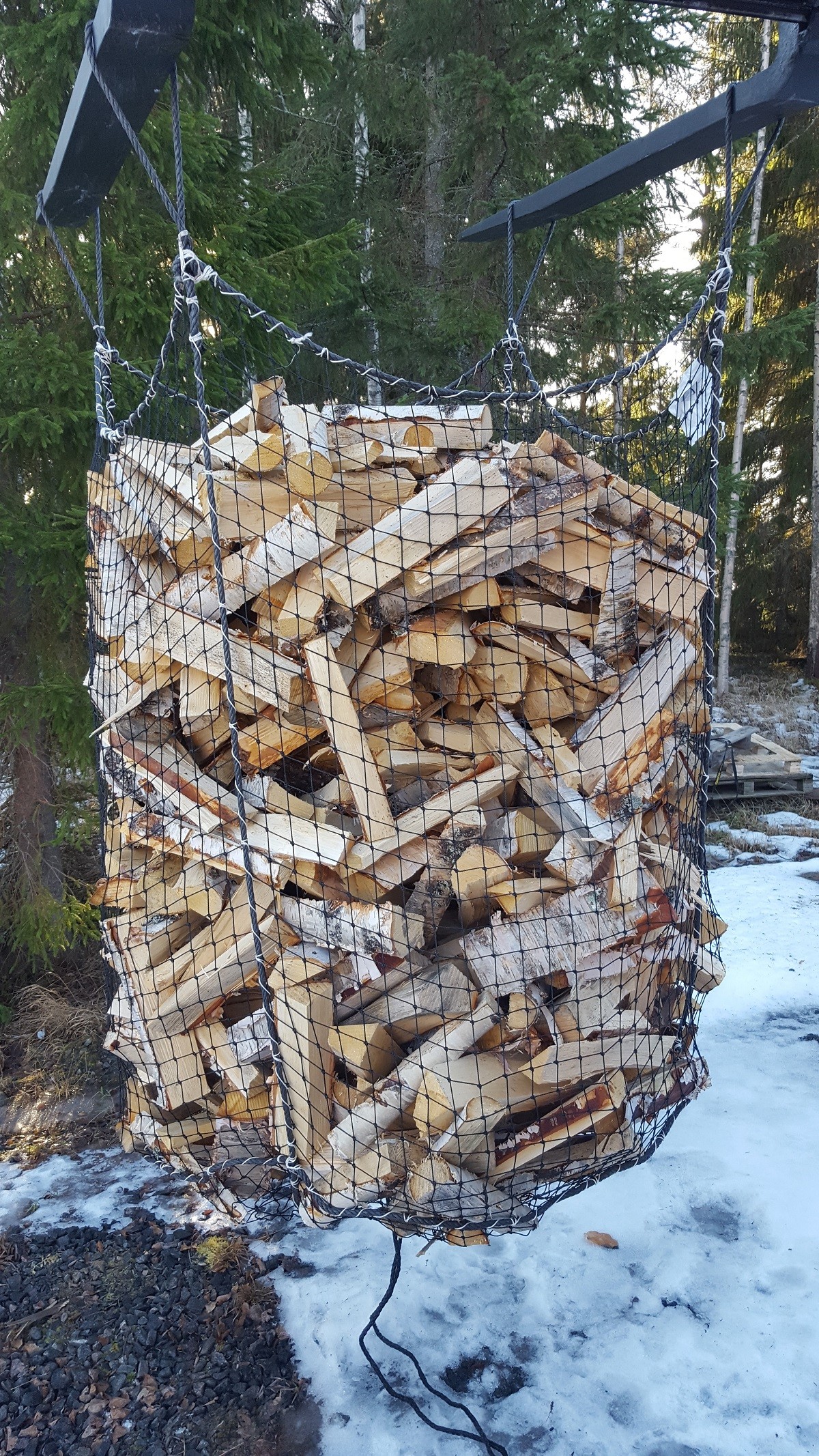 VERKKOSÄKKI POHJASTA TYHJENNETTÄVÄ 1,5m3