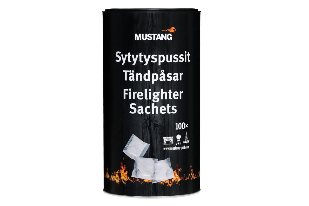 MUSTANG SYTYTYSPUSSI 100KPL HAJUTON