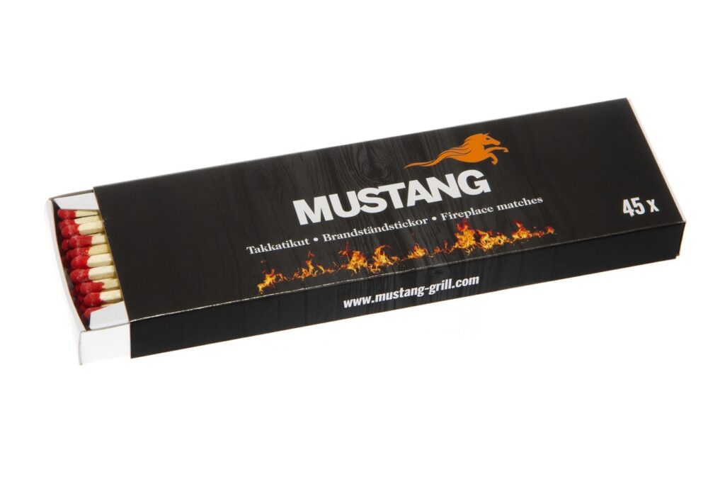 MUSTANG TAKKATIKUT 45KPL 200MM