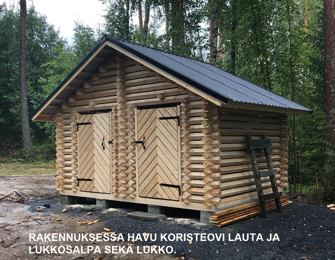 4 X 3M LIITERI JA VARASTO
