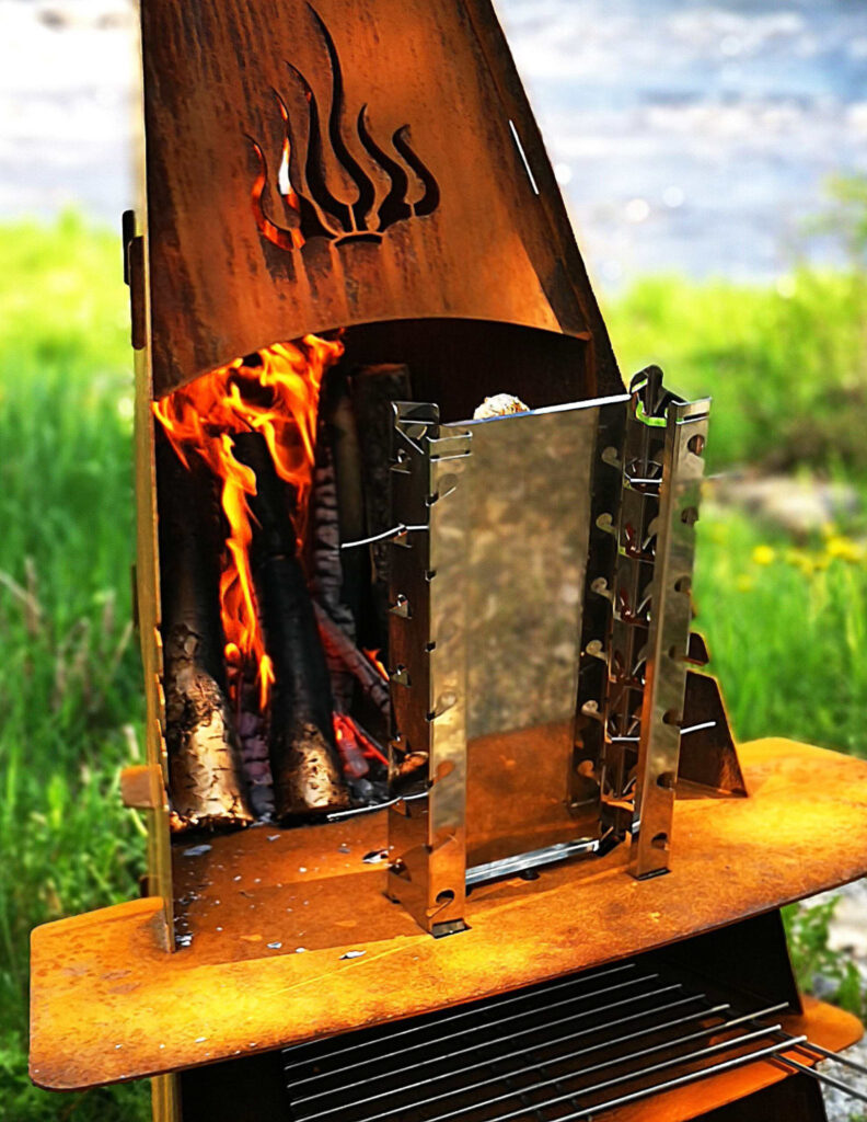 ULKOTAKKA CORTEN TERÄS