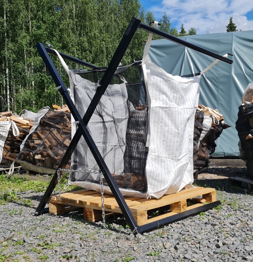 ORSI TELINE + 10KPL SÄKKEJÄ (1m3)