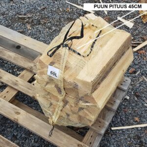 VERKKOPUSSI 45CM PITKÄLLE PUULLE