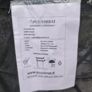 POHJASTA AVATTAVA TÄYSVERKKO SÄKKI 1,5m3
