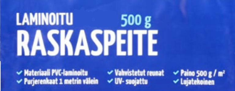 RASKASPEITE 6x10 500g