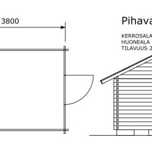 3X4M VARASTO PARIOVILLA
