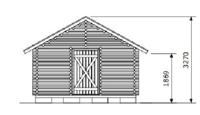 4 X 5M VARASTO PARIOVILLA