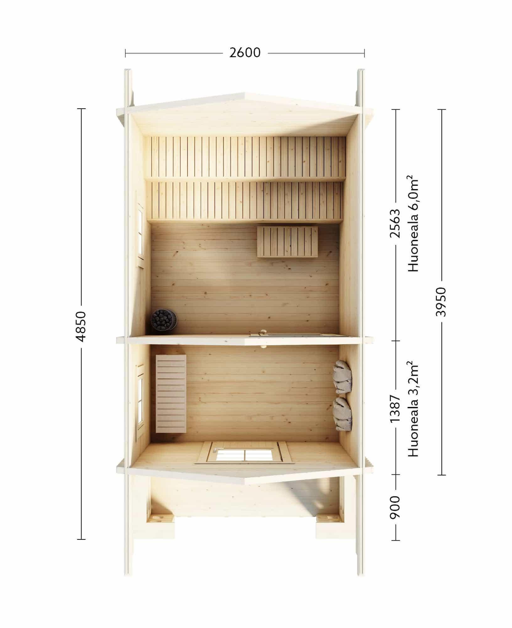 LUOMAN SAUNA TIIRA
